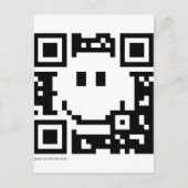 QR-Code Postkarte (Vorderseite)