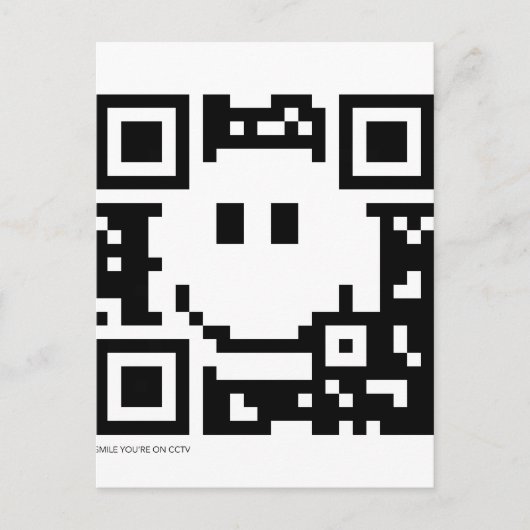 QR-Code Postkarte (Vorderseite)