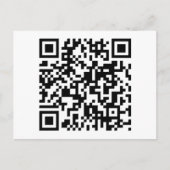QR-Code Postkarte (Vorderseite)
