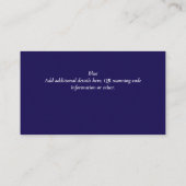 QR Code Produktverpackung Garantiedetails Coupon Begleitkarte (Rückseite)