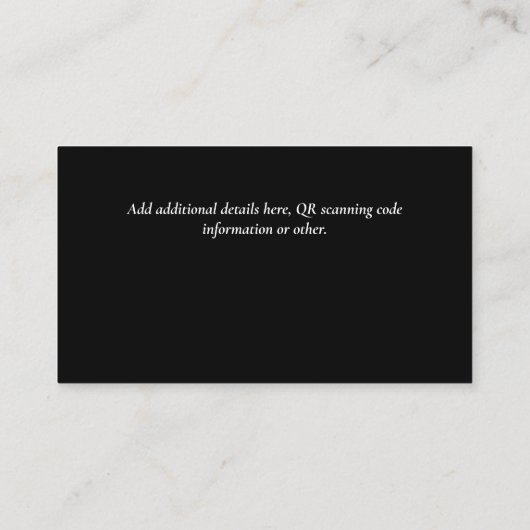 QR Code Produktverpackung Garantiedetails Coupon Begleitkarte (Rückseite)