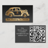QR-Code professionelle Visitenkarte (Vorne/Hinten)