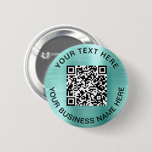 QR Code Promotional Mint Button