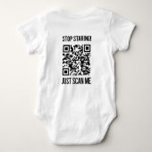 QR-Code prüfen: Erstellen Sie Ihre Zukunft Baby Strampler (Rückseite)