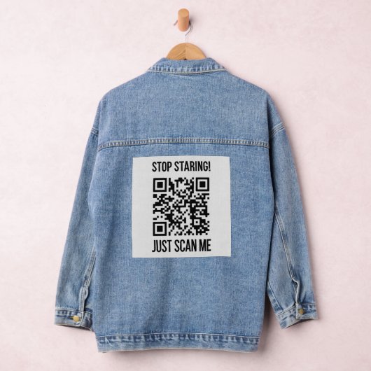 QR-Code prüfen: Erstellen Sie Ihre Zukunft Jeansjacke (Hangar)