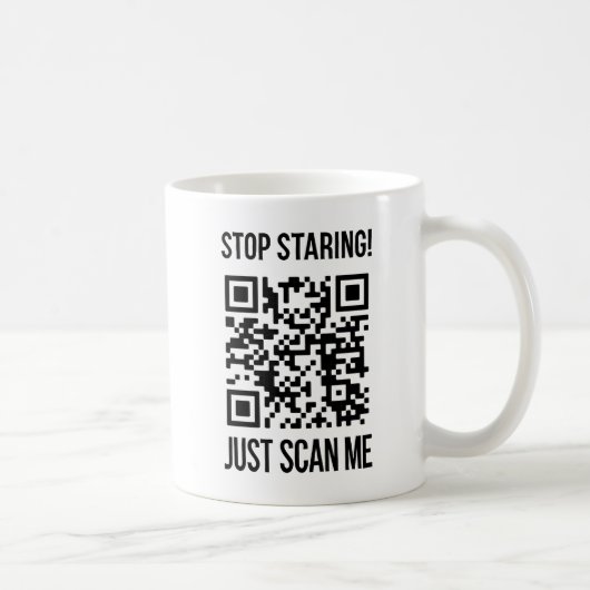 QR-Code prüfen: Erstellen Sie Ihre Zukunft Kaffeetasse (Rechts)