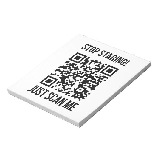 QR-Code prüfen: Erstellen Sie Ihre Zukunft Notizblock (Rotiert)