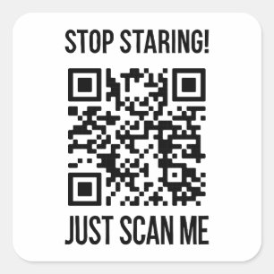 QR-Code prüfen: Erstellen Sie Ihre Zukunft Quadratischer Aufkleber