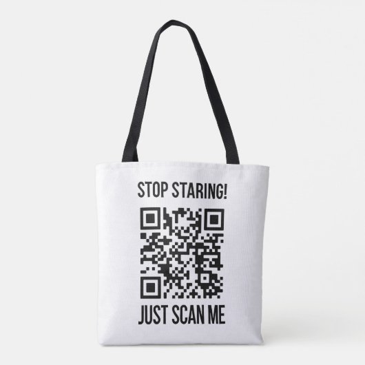 QR-Code prüfen: Erstellen Sie Ihre Zukunft Tasche (Rückseite)