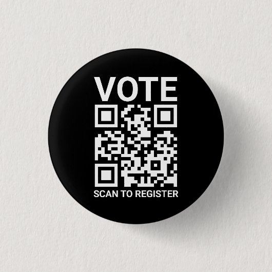 QR-Code prüfen lassen, um benutzerdefinierten Text Button (Vorderseite)