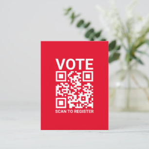 QR-Code prüfen lassen, um benutzerdefinierten Text Postkarte