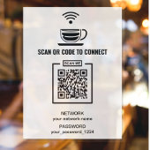 QR-Code prüfen, um den Zugriff auf Internet-Kennwo Poster