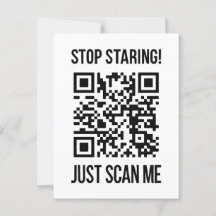 QR-Code prüfen: Wählen Sie jeden Tag Kindheit aus Postkarte