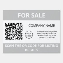QR-Code-Prüfung für den Verkauf von Business-Signa
