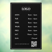 QR-Code-Prüfung für Minimalistische Firmenlogos Fensteraufkleber (Blatt 3)