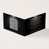 QR-Code-Prüfung Info über Ihre eigene Design-Visit Visitenkarten (Vorderseite)