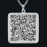 QR-Code-Prüfung Info über Ihre Personalisierte Ges Versilberte Kette<br><div class="desc">Entwerfen Sie Ihre eigenen Personalisierten Ketten mit Ihrer QR Code Scan Info - Spezielles Massage Necklace Geschenk - Fügen Sie Ihren QR-Code - Bild oder Foto / oder Name - Benutzerdefiniert - Neu formatieren und verschieben oder entfernen / Elemente hinzufügen - Bild / Text mit Anpassungsprogramm. Wählen Sie / Ihre...</div>