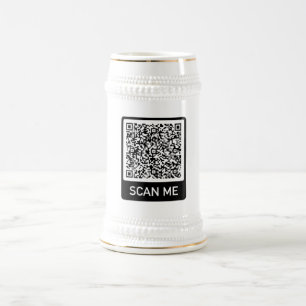QR-Code-Prüfung Info zu Ihrem Personalisierten Bie Bierglas