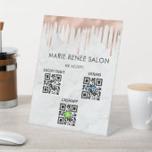 QR-Code-Prüfung ohne Probleme zu bezahlen Sockelschild (In SItu)