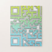 QR-Code - Puzzle des Gelben Wassers (Vertikal)