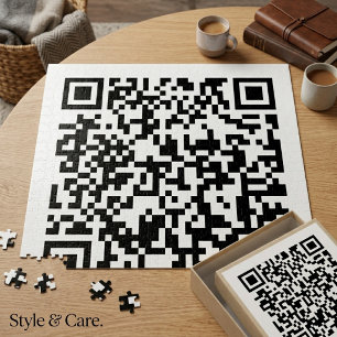 QR-Code-Puzzle – Fügen Sie nur Ihre Webadresse hin Puzzle
