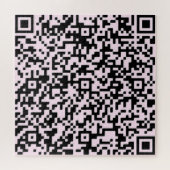 QR-Code-Puzzle - Modernes Personalisiertes Puzzle (Horizontal)