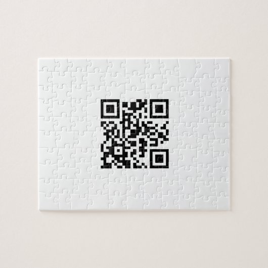 QR Code-Puzzlespiel Puzzle (Horizontal)