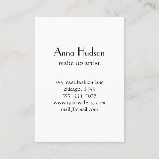 QR-Code, Quick Response-Code, Schwarz und Weiß Visitenkarte (Rückseite)