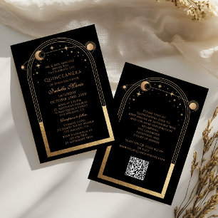QR-Code Quinceañera Einladung