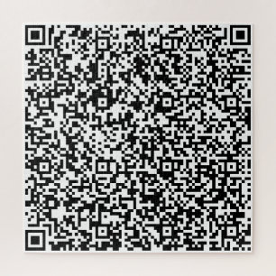 QR-Code Rätsel Ihr persönliches individuelles Gesc Puzzle