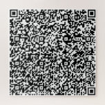 QR-Code rätselt Ihr Personalisiertes Sondergeschen Puzzle<br><div class="desc">Fügen Sie Ihren QR-Code hinzu - Bild oder Logo - Größe ändern und verschieben oder entfernen / Elemente hinzufügen - Bild / Text mit Anpassungsprogramm. Bitte sehen Sie meine anderen Projekte / Designs. Sie können diese Designs auch auf mehr als 1000 Zazzle-Produkte übertragen. Viel Glück - Seien Sie glücklich :)...</div>