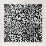QR-Code rätselt Ihr Personalisiertes Sondergeschen Puzzle<br><div class="desc">Puzzle mit deinem QR-Code - Bild oder Logo - Größe ändern und verschieben oder entfernen / Elemente hinzufügen - Bild / Text mit Anpassungsprogramm. Machen Sie Ihr einzigartiges Rätselgeschenk. Bitte sehen Sie meine anderen Projekte / Designs. Sie können diese Designs auch auf mehr als 1000 Zazzle-Produkte übertragen. Viel Glück -...</div>