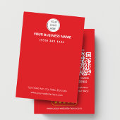 QR-Code Red Business Review GOOGLE und YELP Karte