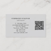 QR-Code Reiki Master Visitenkarte (Rückseite)