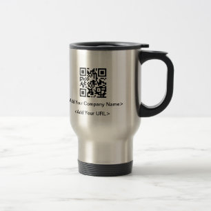 QR Code-Reise-Tasse Reisebecher