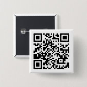 Qr Code RickRoll Gif Button (Vorne & Hinten)