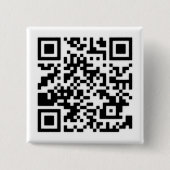 Qr Code RickRoll Gif Button (Vorderseite)