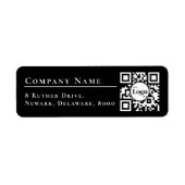 Qr-Code-Rücksendeadresse (Vorne)