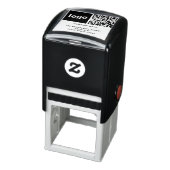 QR-Code-Rücksendeadresse Permastempel (Produkt)