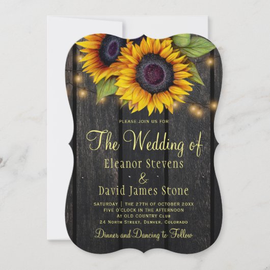 QR-Code rustikale Stallenholzhochzeit Einladung (Vorderseite)