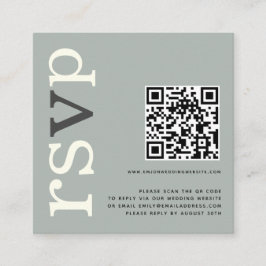 QR-Code Sage Ivory Wedding Online-UAWG Begleitkarte