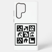 qr Code Samsung Galaxy Hülle (Rückseite)
