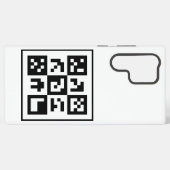 qr Code Samsung Galaxy Hülle (Rückseite (Horizontal))
