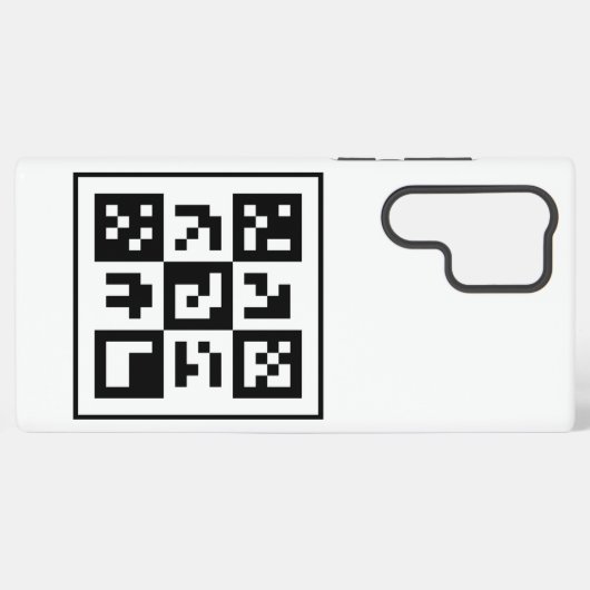 qr Code Samsung Galaxy Hülle (Rückseite (Horizontal))
