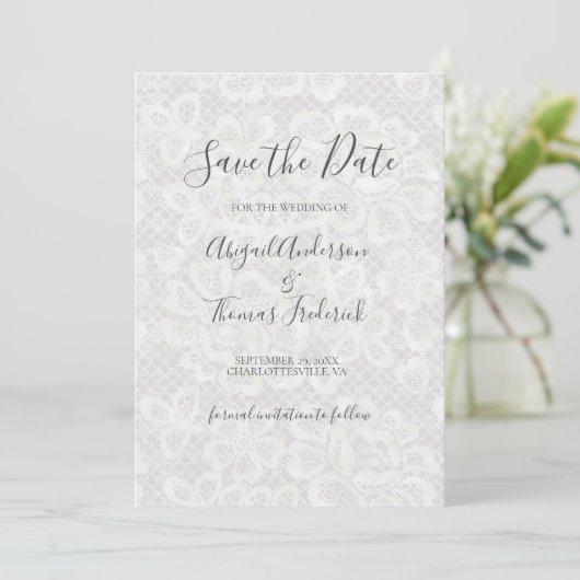 QR-Code Save the Date (Stehend Vorderseite)