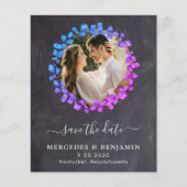 QR-Code Save the Date Botanischer Eukalyptus (Vorderseite)