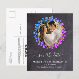 QR-Code Save the Date Botanischer Eukalyptus