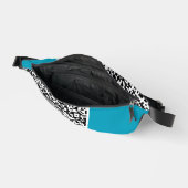 QR Code Scan Fanny Pack Personalisiert Farbauswahl Bauchtasche (Offen)
