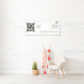 QR-Code-Scan | Firmenlogo Professional Banner (Insitu)