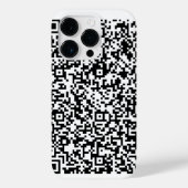 QR Code Scan Funny iPhone Case Farbe (Rückseite)
